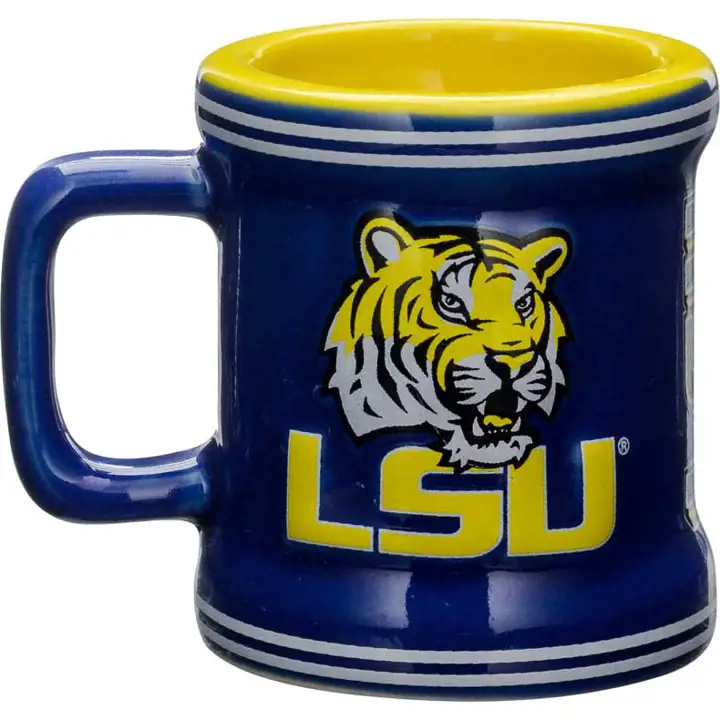 Mini-tasse sculptée LSU - 60 ml.