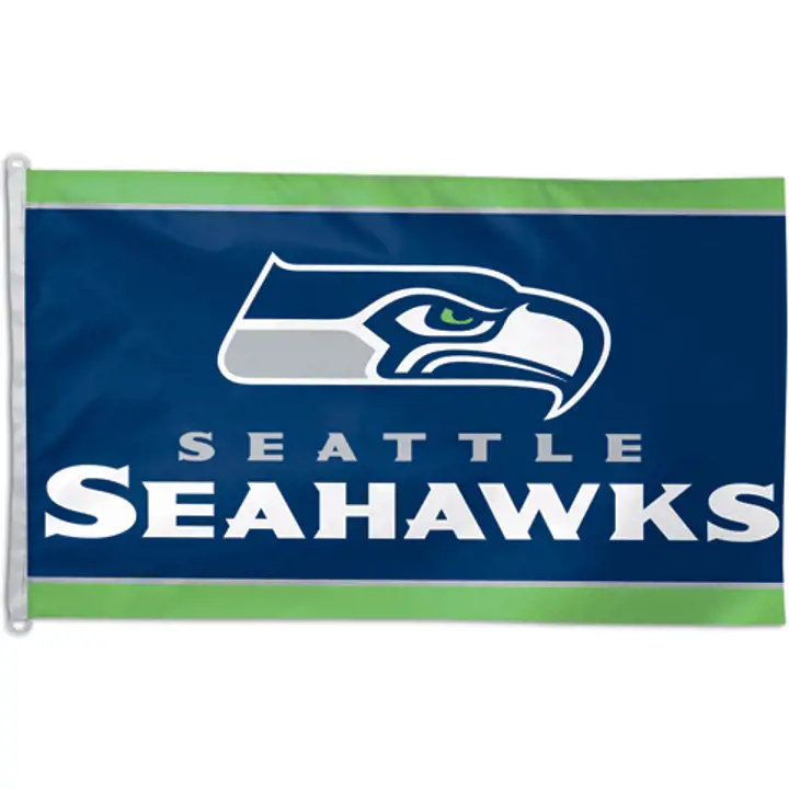 DRAPEAU DES SEAHAWKS 3X5 GAGNEZ