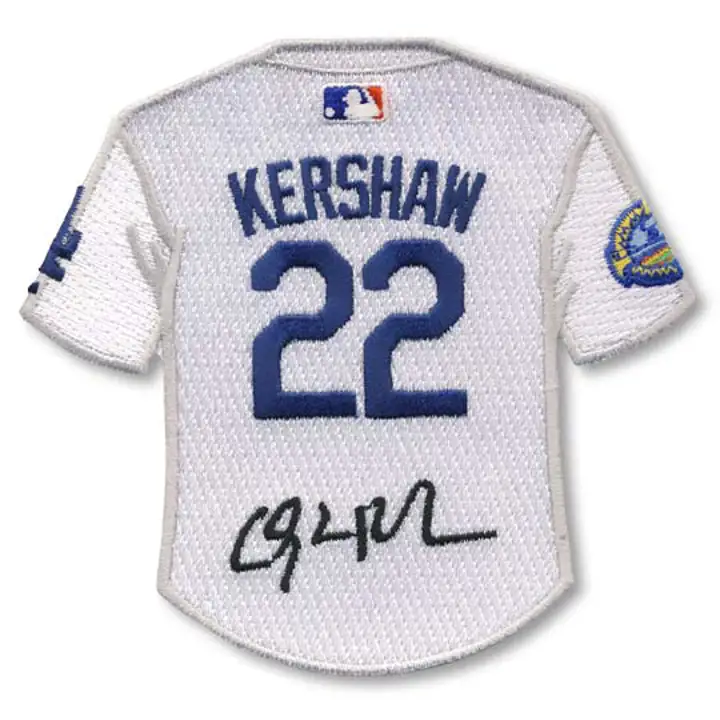 Maillot de joueur des DODGERS avec patch KERSHAW