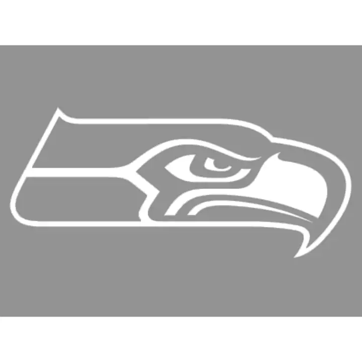 SEAHAWKS Autocollant prédécoupé 8x8 LOGO D'ÉQUIPE