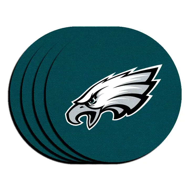 EAGLES Lot de 4 dessous de verre en néoprène