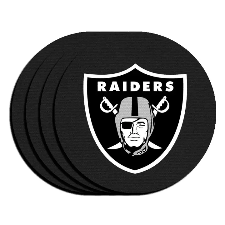 LV Raiders Lot de 4 dessous de verre en néoprène