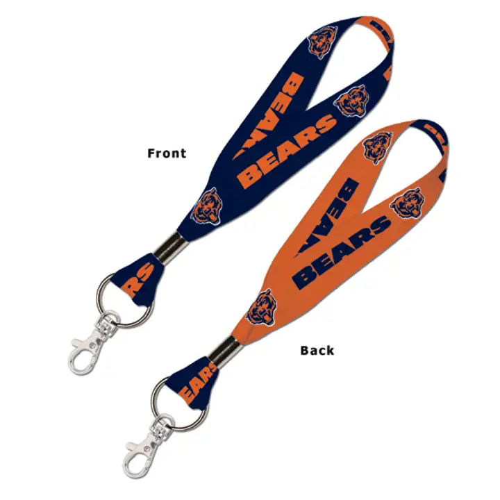 Cordon porte-clés BEARS bleu marine/orange