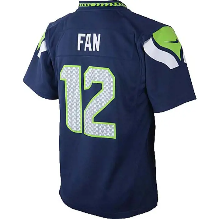Maillot Bébé Seahawks NFL Fan #12 bleu