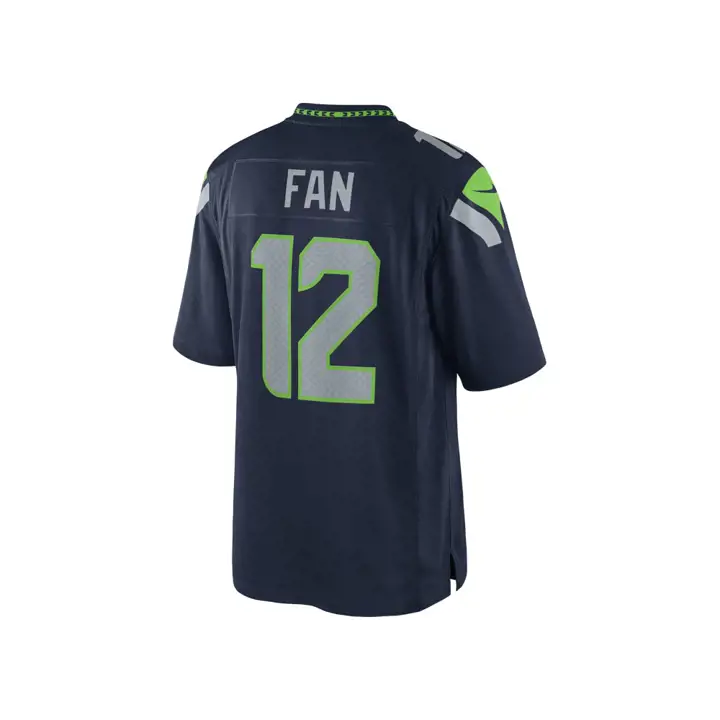 Maillot NFL Limited Seahawks Fan #12 marine