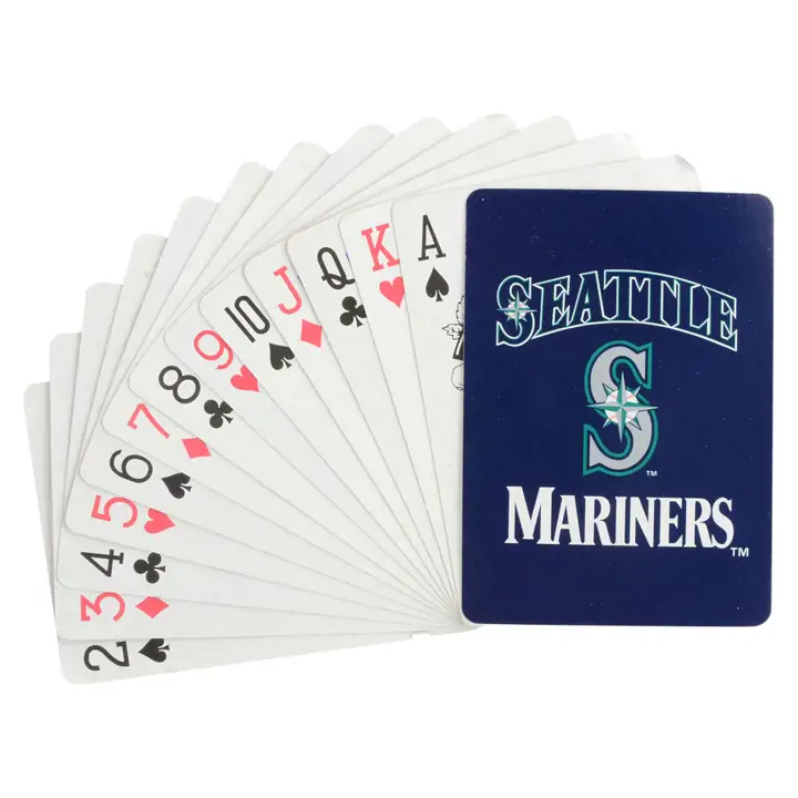 Cartes à jouer NFL des Mariners