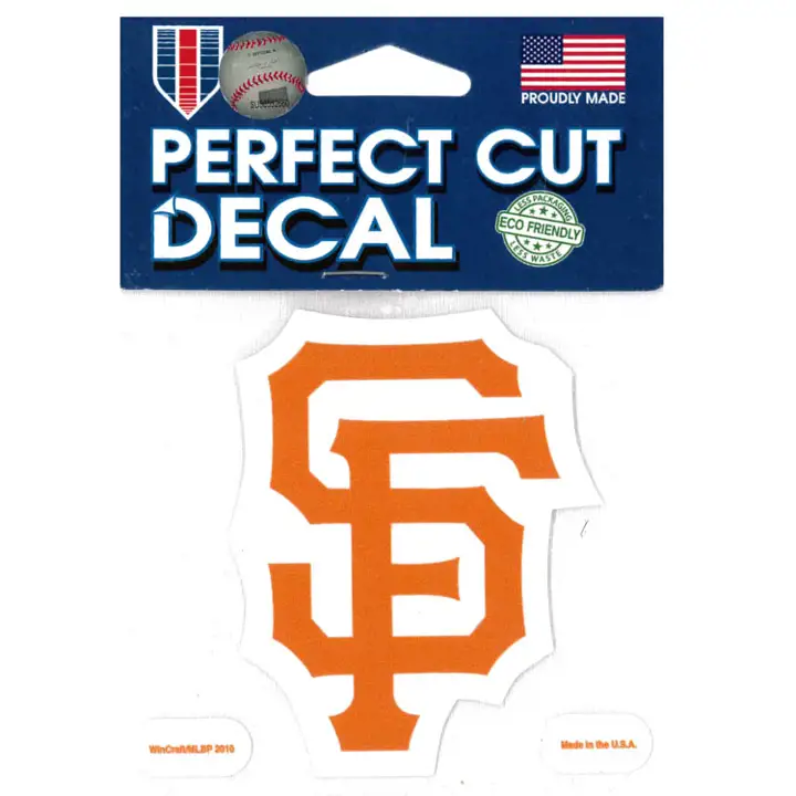 Autocollant découpé SF GIANTS 4x4 - Couleur
