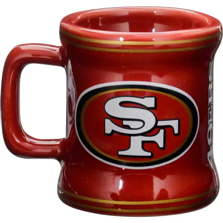 Mini-tasse sculptée 49ERS - 2 oz.