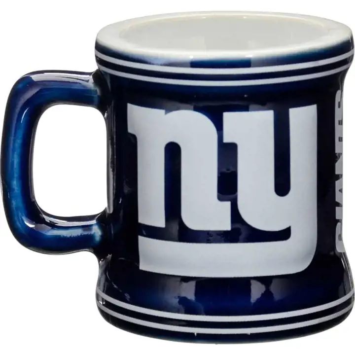 Mini-mug sculpté des Giants de New York - 5,9 cl.