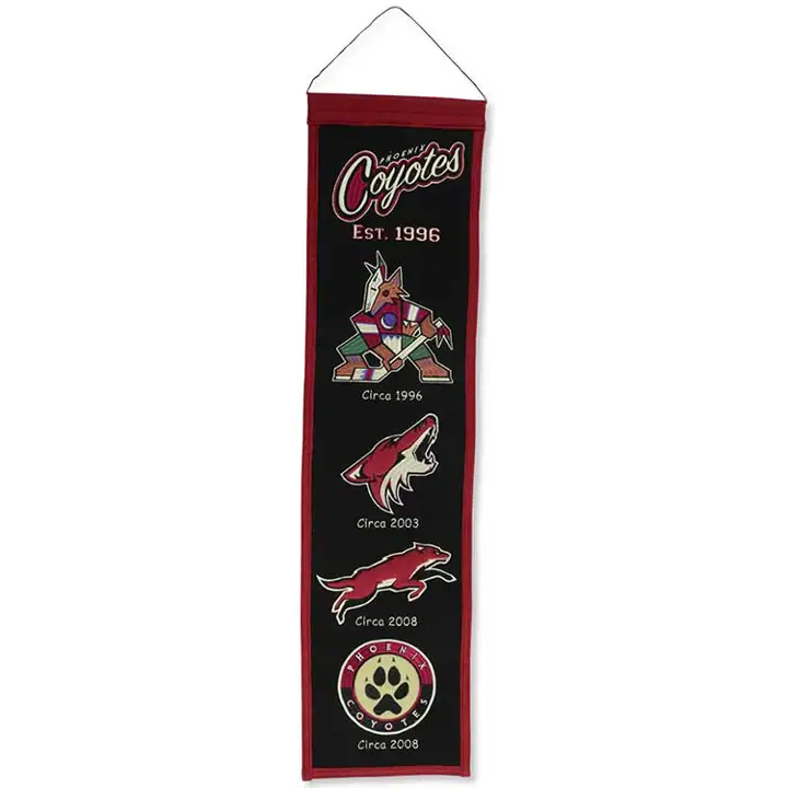 Bannières patrimoniales des Coyotes de Phoenix