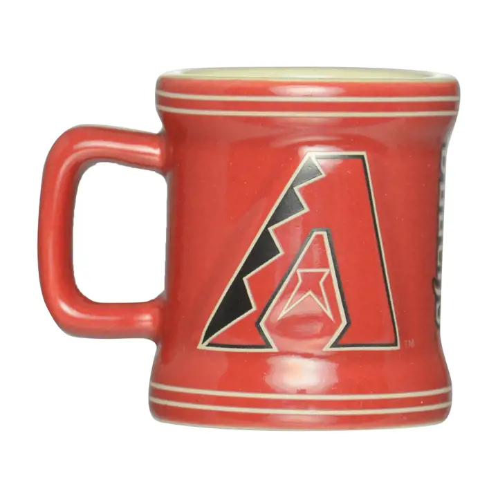 Mini mug sculpté DBacks - 60 ml.