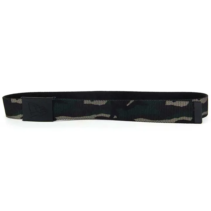 New Era NE CEINTURE À BOUCLE EN CAOUTCHOUC Camo