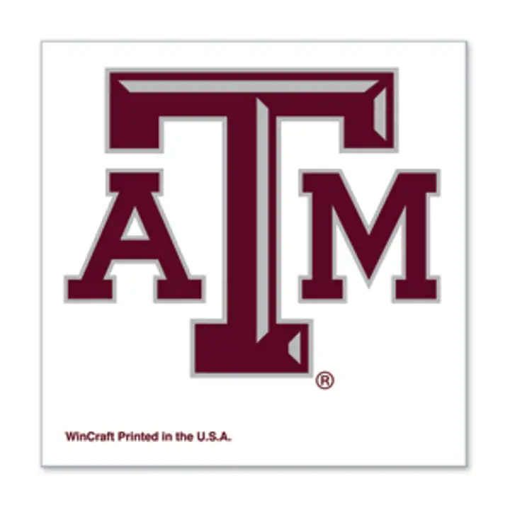 Lot de 4 tatouages Texas A&M