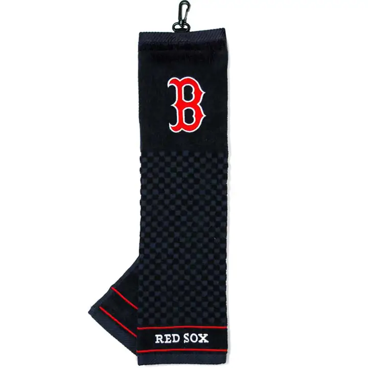 Serviette de golf triple ROUGE SOX