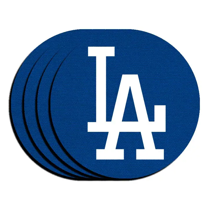 Sous-verres en néoprène DODGERS (lot de 4)