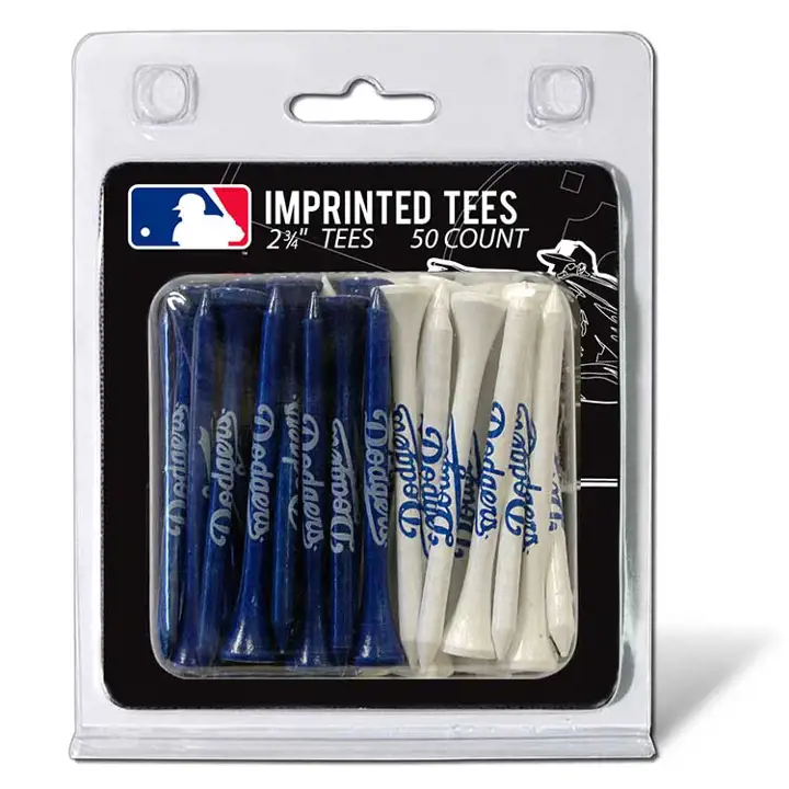 DODGERS Tees de golf 50 unités