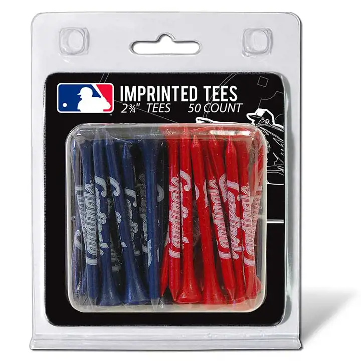 Tees de golf STL CARDS (paquet de 50)