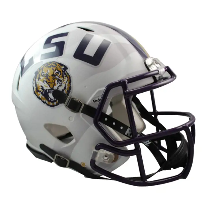 LSU Speed Mini Casque blanc