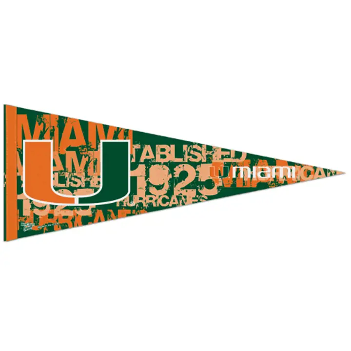Miami (FL) Fanion Premium 12x30