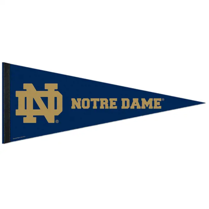 Drapeau Premium Notre Dame 12x30 ND marine