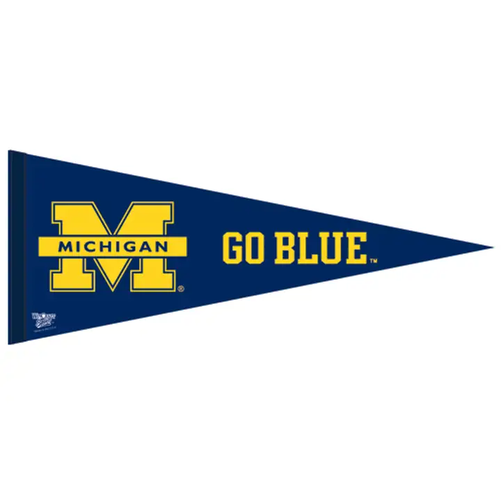 Michigan 12x30 Fanion Premium marine/jaune