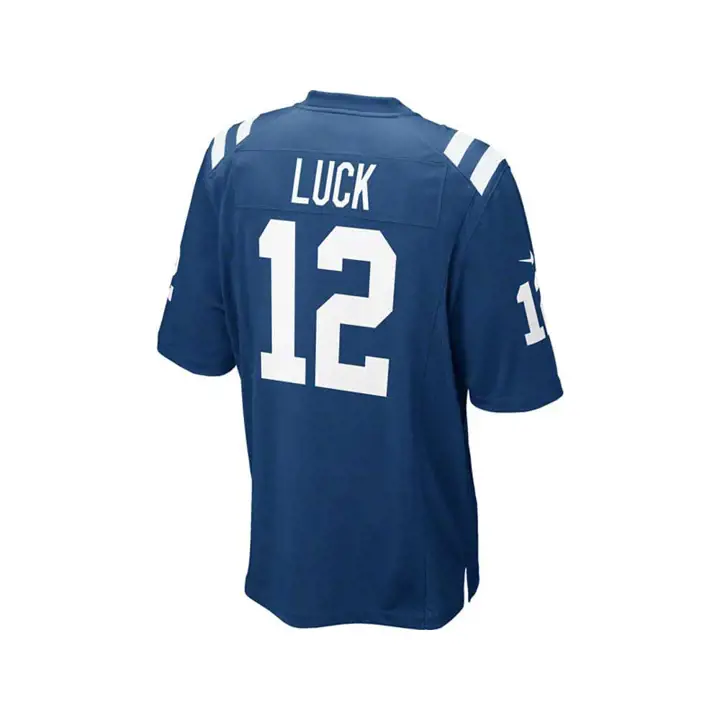 COLTS NFL Maillot Jeunesse Jeu Luck bleu