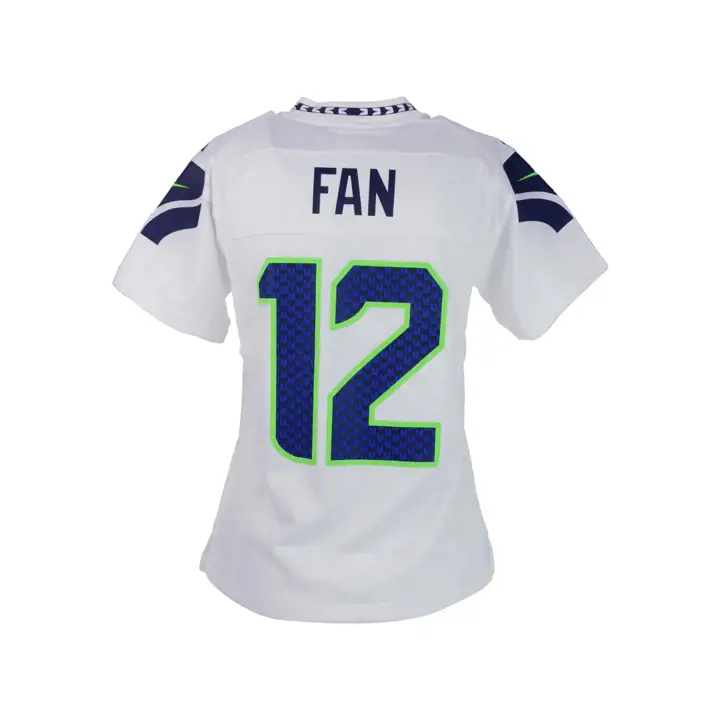 Maillot de supporter jeune NFL SEAHAWKS #12 blanc