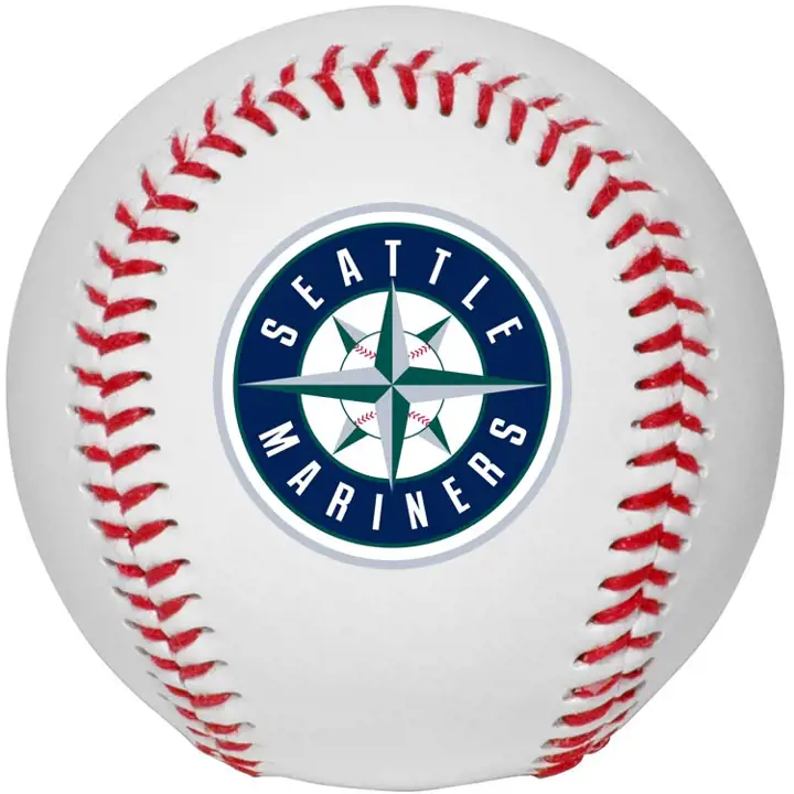 Baseball polybagué des Mariners, blanc