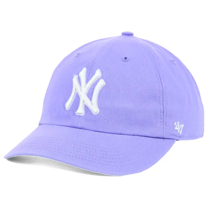 "Casquette femme MLB Yankees Clean Up marine \"NY\" lavé"