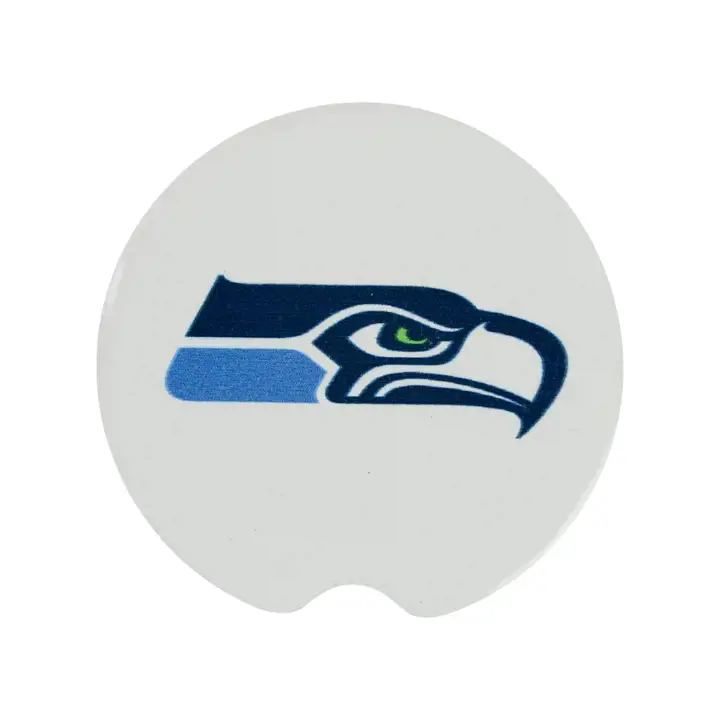 Sous-verres de voiture Seattle Seahawks - Paquet de 2