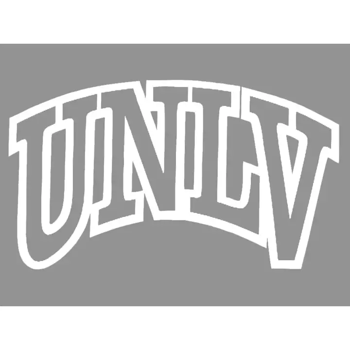 Autocollant découpé UNLV 8x8