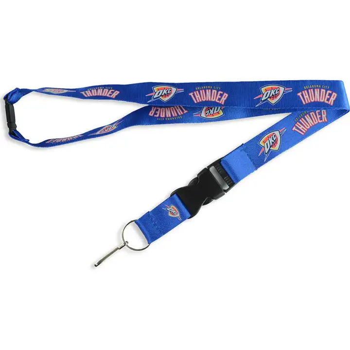 Cordon porte-clés Aminco bleu Thunder Team