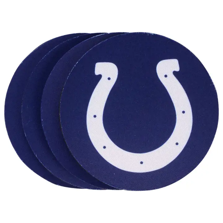 Sous-verres en néoprène COLTS, lot de 4