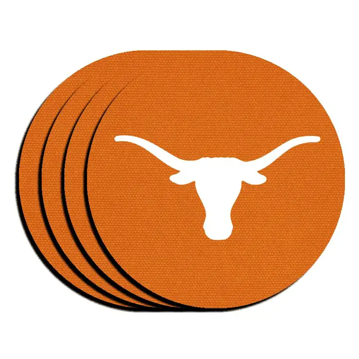Ensemble de 4 sous-verres en néoprène Texas