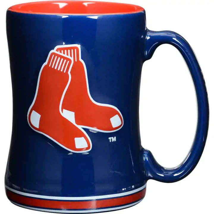 Mug en relief 44 cl Red Sox