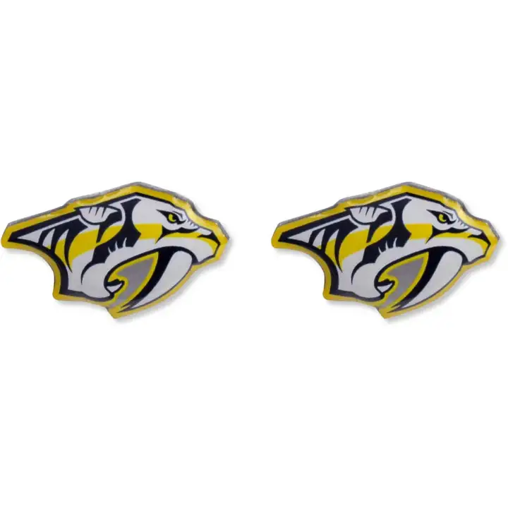 Boucles d'oreilles clous logo PREDATORS Aminco