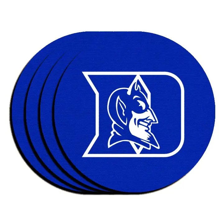 Sous-verres en néoprène Duke, lot de 4, bleu