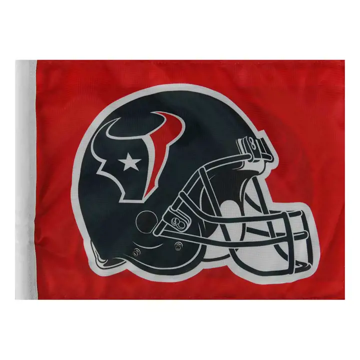 Drapeau de voiture Texans Rico rouge
