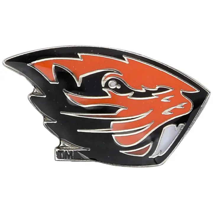 Pin logo Oregon St Aminco noir/orange