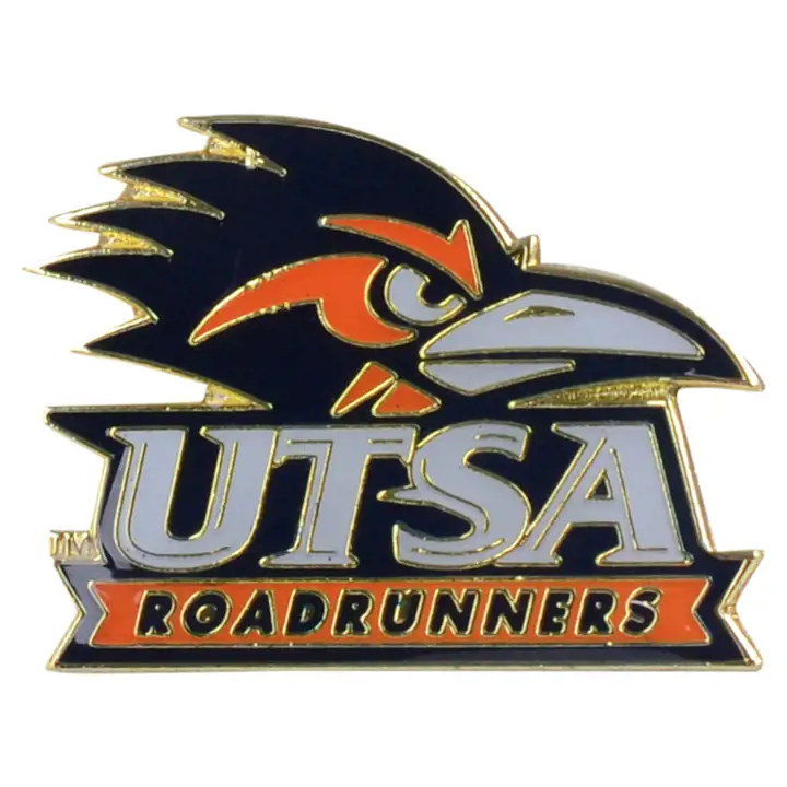 UTSA Logo Pin Aminco  blk/gl