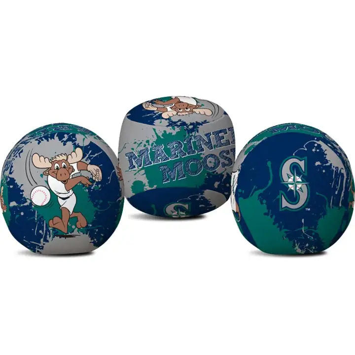 "Baseball souple à lancer rapide Mariners 4 po","100 % polyester
