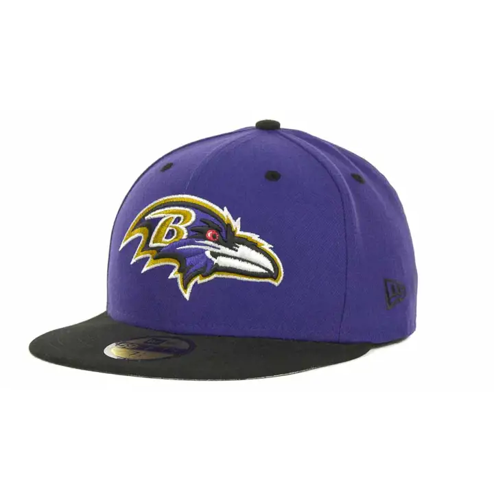 Casquette 5950 des Ravens Pur/Noir