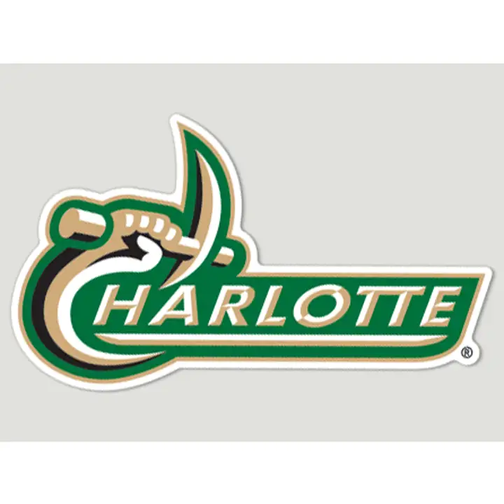 UNCC 8x8 Die Cut Full Color Decal