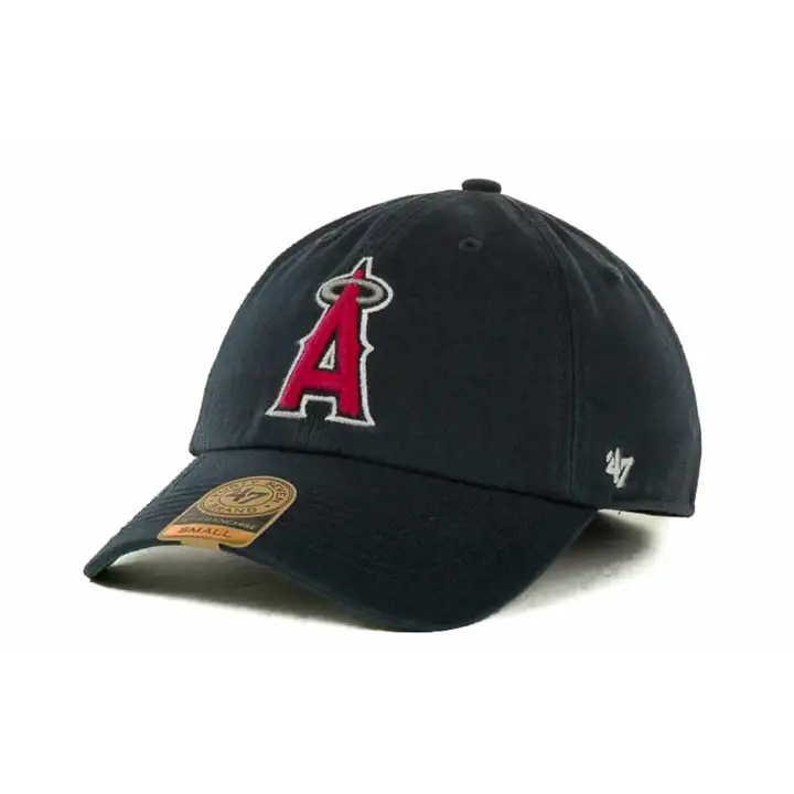Casquette ajustée ANGELS '47 Franchise Core "A" avec HALO bleu marine