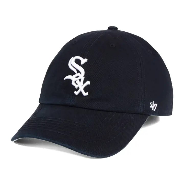 WHITE SOX Casquette '47 Franchise On Field Replica "SOX" noire