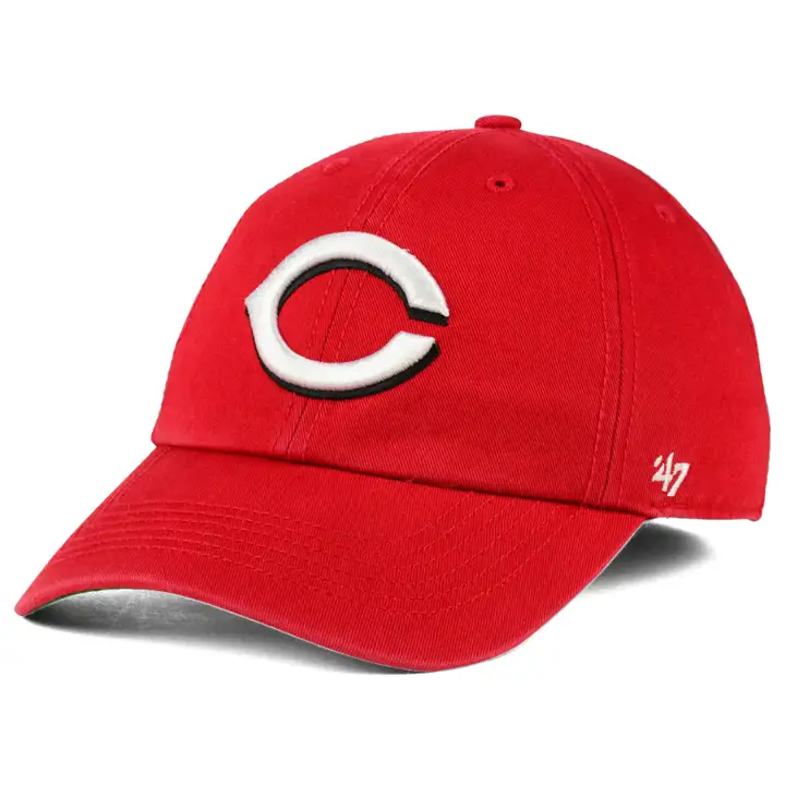 "Casquette \"C\" rouge réplique sur le terrain Franchise REDS '47"