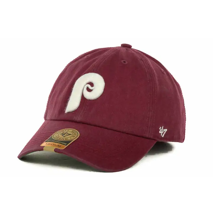 "PHILLIES Casquette '47 Franchise Coop COOP \"P\" marron"