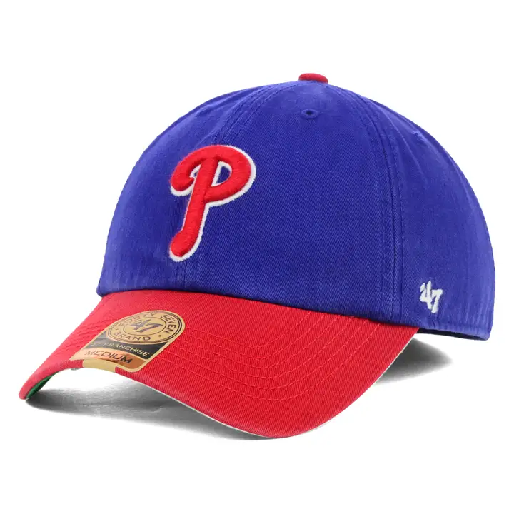 "PHILLIES Casquette '47 Franchise On Field Replica ROUGE \"P\" rbl/rouge"