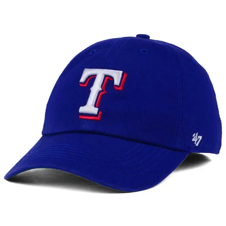 Casquette de baseball '47 Brand TX Rangers modèle Franchise On Field Replica "T" rbl