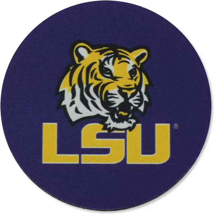 Sous-verres en néoprène LSU - Lot de 4